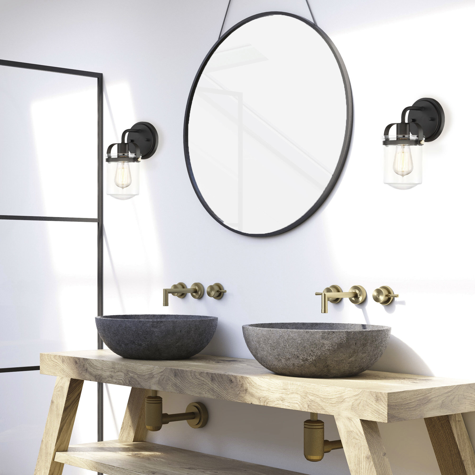 Jaxon 1 Light 6 inch Oil Rubbed Bronze Wall Sconce Wall Light